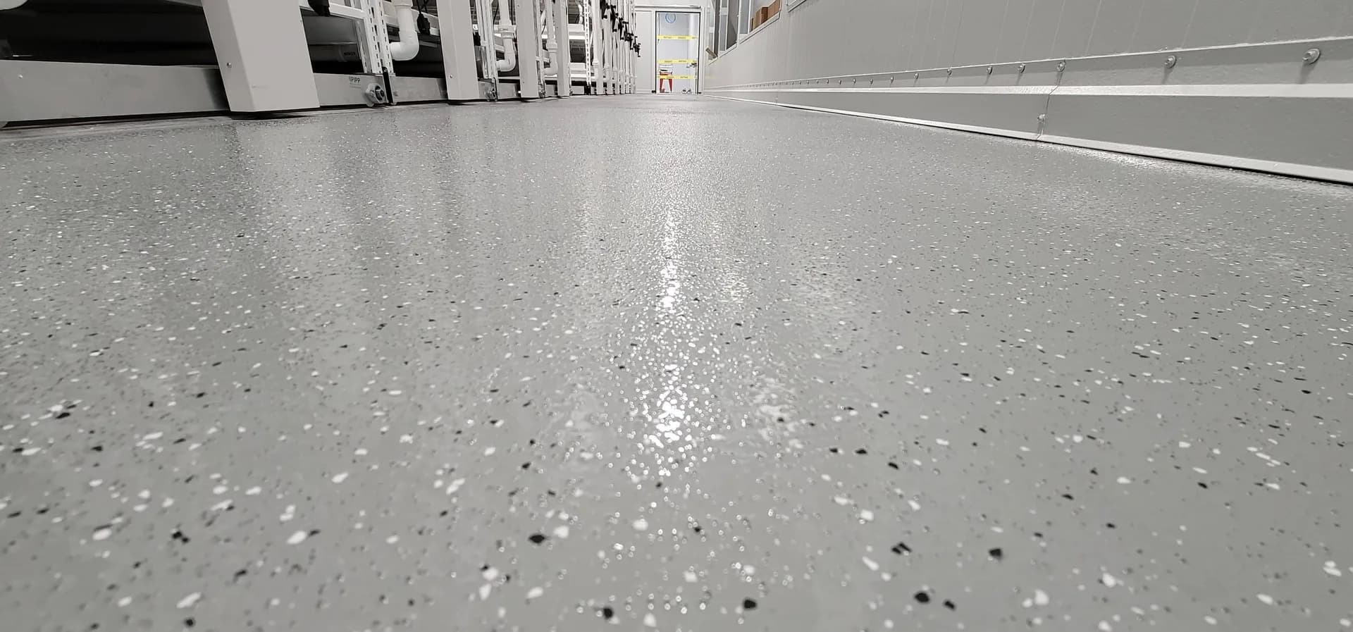 Commercial epoxy floor coating